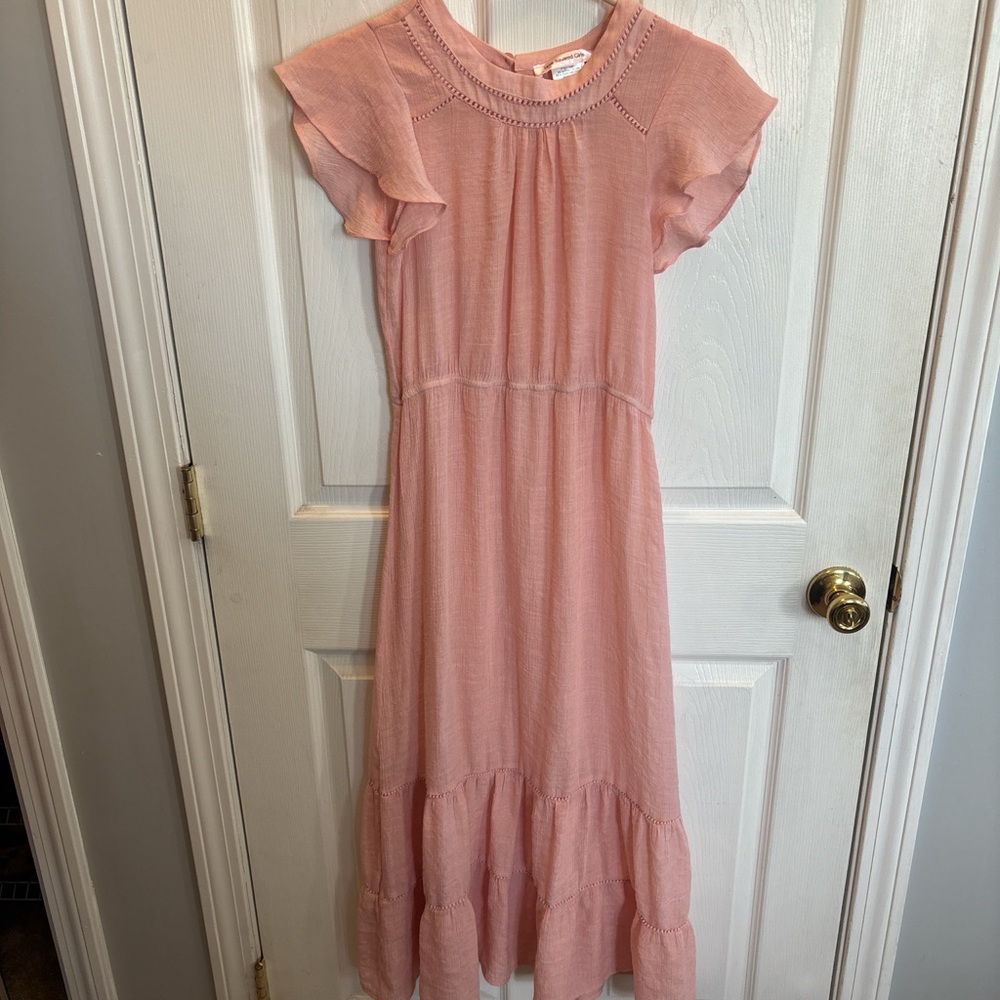 Love Squared Soft Pink Kids Dress